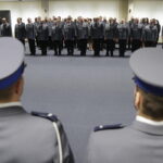 01.12.2016 Kielce. Uroczyste wprowadzenie nowych komendantów powiatowych. / Jarosław Kubalski / Radio Kielce