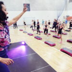 08.12.2016 Kielce. Mikołajkowy Maraton Fitness w hali sportowej UJK. / Jarosław Kubalski / Radio Kielce