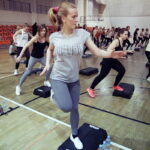 08.12.2016 Kielce. Mikołajkowy Maraton Fitness w hali sportowej UJK. / Jarosław Kubalski / Radio Kielce