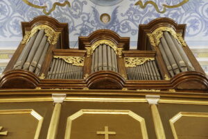 07.12.2016 Lisów. Kościół św. Mikołaja. Organy. / Jarosław Kubalski / Radio Kielce