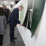 08.12.2016 Kielce. Muzeum Dialogu Kultur. Prezentacja kalendarza Doroty i Tomasza Tworków z pracami Bartosza Kosińskiego / Jarosław Kubalski / Radio Kielce