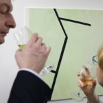 08.12.2016 Kielce. Muzeum Dialogu Kultur. Prezentacja kalendarza Doroty i Tomasza Tworków z pracami Bartosza Kosińskiego / Jarosław Kubalski / Radio Kielce