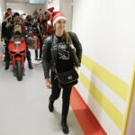 11.12.2016 Kielce. Motocykliści odwiedzili z prezentami  pacjentów w szpitalu dziecięcym. / Jarosław Kubalski / Radio Kielce