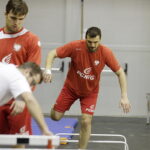 15.12.2016 Kielce. Trening reprezentacji Polski w piłce ręcznej w Hali Legionów. / Jarosław Kubalski / Radio Kielce