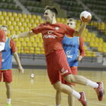 15.12.2016 Kielce. Trening reprezentacji Polski w piłce ręcznej w Hali Legionów. / Jarosław Kubalski / Radio Kielce