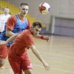 15.12.2016 Kielce. Trening reprezentacji Polski w piłce ręcznej w Hali Legionów. / Jarosław Kubalski / Radio Kielce