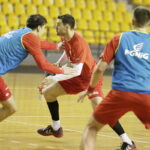15.12.2016 Kielce. Trening reprezentacji Polski w piłce ręcznej w Hali Legionów. / Jarosław Kubalski / Radio Kielce