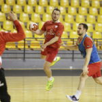 15.12.2016 Kielce. Trening reprezentacji Polski w piłce ręcznej w Hali Legionów. / Jarosław Kubalski / Radio Kielce