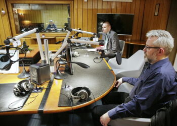 20.12.2016 Kielce. Punkty Widzenia. / Jarosław Kubalski / Radio Kielce