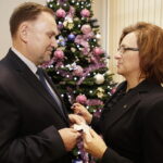 21.12.2016 Kielce. Spotkanie opłatkowe wojewody z dziennikarzami. / Jarosław Kubalski / Radio Kielce