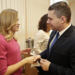 21.12.2016 Kielce. Spotkanie opłatkowe wojewody z dziennikarzami. / Jarosław Kubalski / Radio Kielce