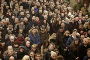 25.12.2016 Kielce. Katedra. Pasterka. / Jarosław Kubalski / Radio Kielce