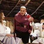 25.12.2016 Chęciny. Żywa szopka i jasełka w klasztorze franciszkanów. / Jarosław Kubalski / Radio Kielce