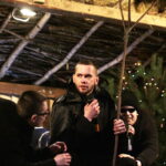 25.12.2016 Chęciny. Żywa szopka i jasełka w klasztorze franciszkanów. / Jarosław Kubalski / Radio Kielce