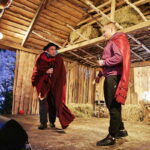 25.12.2016 Chęciny. Żywa szopka i jasełka w klasztorze franciszkanów. / Jarosław Kubalski / Radio Kielce