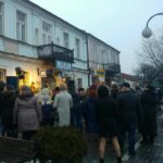 18.12.2016 Wigilia na jędrzejowskim rynku  / Ewa Pociejowska - Gawęda / Radio Kielce