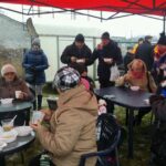 18.12.2016 Wigilia na jędrzejowskim rynku  / Ewa Pociejowska - Gawęda / Radio Kielce