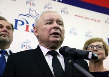 15.09.2015 Kielce. PiS. Jarosław Kaczyński / Stanisław Blinstrub / Radio Kielce