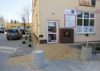 25.11.2016. Zlikwidowane bariery architektoniczne na Bocianku w Kielcach / Wojciech Habdas / Radio Kielce