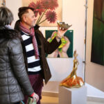 3.12.2016 Kielce. Mikołajkowa Giełda Prac w Zespole Państwowych Szkół Plastycznych / Wojciech Habdas / Radio Kielce