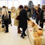 3.12.2016 Kielce. Mikołajkowa Giełda Prac w Zespole Państwowych Szkół Plastycznych / Wojciech Habdas / Radio Kielce