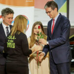 5.12.2016 Kielce. Gala Wolontariatu. Wręczenie statuetek "Laur Wolontariatu". / Wojciech Habdas / Radio Kielce