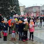 6.12.2016 Kielce. Choinka na Rynku rozbłysnęła tysiącem światełek. / Wojciech Habdas / Radio Kielce