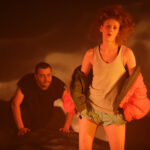 6.12.2016 Kielce. Zachodnie Wybrzeże, próba w Teatrze Żeromskiego. / Wojciech Habdas / Radio Kielce