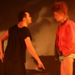 6.12.2016 Kielce. Zachodnie Wybrzeże, próba w Teatrze Żeromskiego. / Wojciech Habdas / Radio Kielce