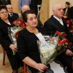 7.12.2016 Kielce. Prezydent wręczył medale za długoletnie pożycie małżeńskie. / Wojciech Habdas / Radio Kielce