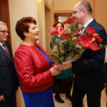 7.12.2016 Kielce. Prezydent wręczył medale za długoletnie pożycie małżeńskie. / Wojciech Habdas / Radio Kielce