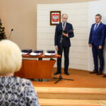 7.12.2016 Kielce. Prezydent wręczył medale za długoletnie pożycie małżeńskie. / Wojciech Habdas / Radio Kielce