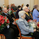 7.12.2016 Kielce. Prezydent wręczył medale za długoletnie pożycie małżeńskie. / Wojciech Habdas / Radio Kielce