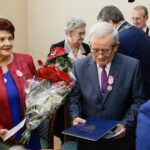 7.12.2016 Kielce. Prezydent wręczył medale za długoletnie pożycie małżeńskie. / Wojciech Habdas / Radio Kielce