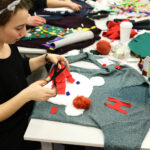 10.12.2016 Kielce. Warsztaty Jak ominąć potwora w święta! w Institute of Design. / Wojciech Habdas / Radio Kielce