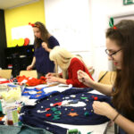 10.12.2016 Kielce. Warsztaty Jak ominąć potwora w święta! w Institute of Design. / Wojciech Habdas / Radio Kielce