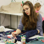 10.12.2016 Kielce. Warsztaty Jak ominąć potwora w święta! w Institute of Design. / Wojciech Habdas / Radio Kielce