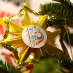 15.12.2016 Kielce. Choinka pod choinkę - drzewko przygotowane przez dzieci z Ostrowca Świętokrzyskiego. / Wojciech Habdas / Radio Kielce