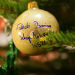 15.12.2016 Kielce. Choinka pod choinkę - drzewko przygotowane przez dzieci z Ostrowca Świętokrzyskiego. / Wojciech Habdas / Radio Kielce