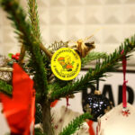 15.12.2016 Kielce. Choinka pod choinkę - drzewko przygotowane przez dzieci z Ostrowca Świętokrzyskiego. / Wojciech Habdas / Radio Kielce