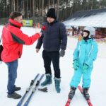 Stok na kieleckim Stadionie otwarty dla narciarzy (17 grudnia 2016 r.) / Wojciech Habdas / Radio Kielce