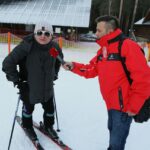 Stok na kieleckim Stadionie otwarty dla narciarzy (17 grudnia 2016 r.) / Wojciech Habdas / Radio Kielce