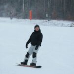 Stok na kieleckim Stadionie otwarty dla narciarzy (17 grudnia 2016 r.) / Wojciech Habdas / Radio Kielce