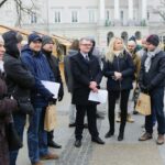 20.12.2016 Kielce. Wspólne kolędowanie  na Rynku / Wojciech Habdas / Radio Kielce