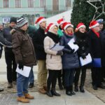 20.12.2016 Kielce. Wspólne kolędowanie  na Rynku / Wojciech Habdas / Radio Kielce