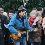 20.12.2016 Kielce. Wspólne kolędowanie  na Rynku / Wojciech Habdas / Radio Kielce