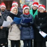 20.12.2016 Kielce. Wspólne kolędowanie  na Rynku / Wojciech Habdas / Radio Kielce