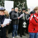 20.12.2016 Kielce. Wspólne kolędowanie  na Rynku / Wojciech Habdas / Radio Kielce