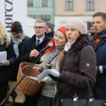 20.12.2016 Kielce. Wspólne kolędowanie  na Rynku / Wojciech Habdas / Radio Kielce