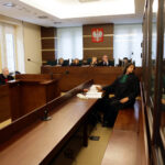 22.12.2016 Sąd Okręgowy w Kielcach. Pierwsza rozprawa Piotra K. oskarżonego o zabójstwo kibica Korony Kielce / Wojciech Habdas / Radio Kielce